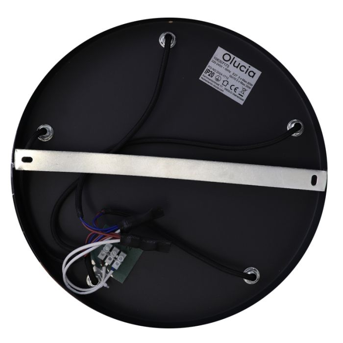 Moderne hanglamp zwart, Gianni