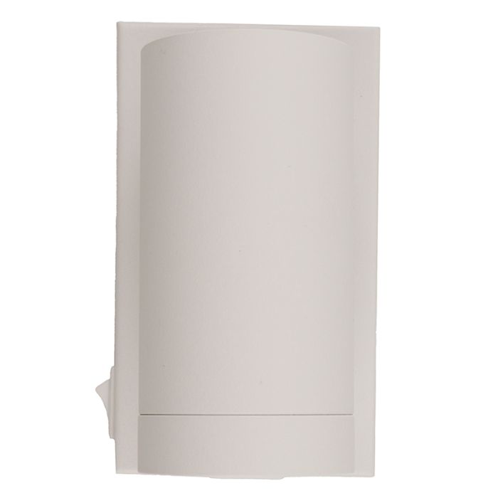 Moderne wandspot wit, Nadi, met schakelaar
