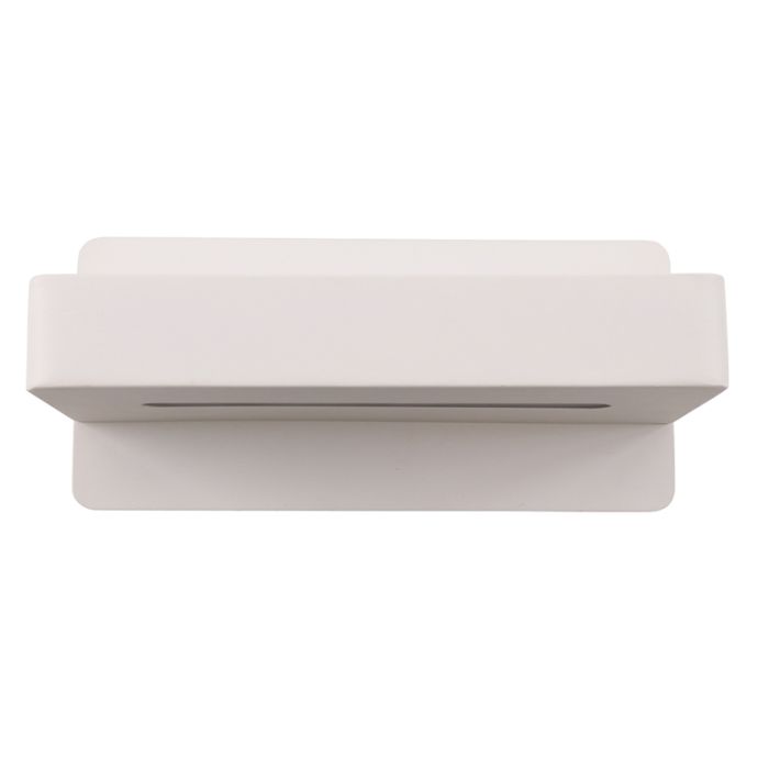 Moderne wandlamp wit, Gregor, 10W, 3000K LED, met schakelaar