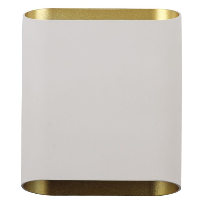 Moderne up down wandlamp wit, Bouke