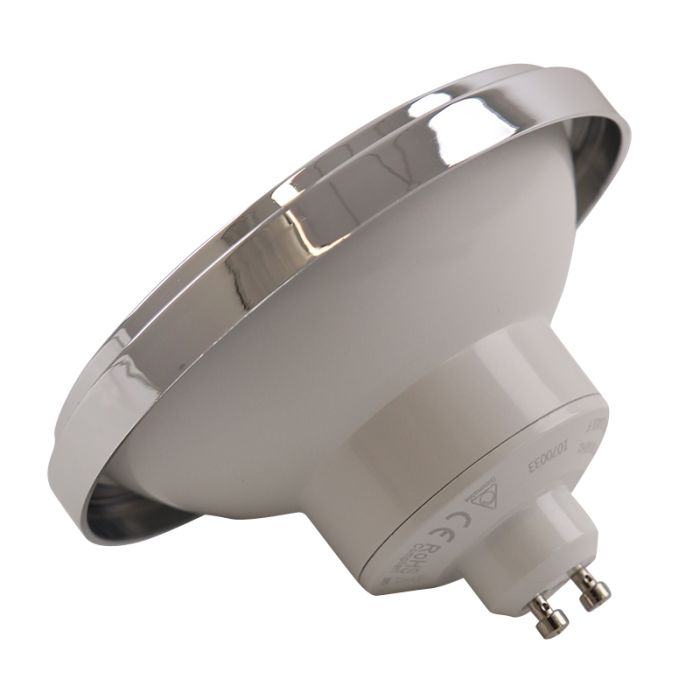Dimbare Olucia GU10 (AR111) LED lamp Clint, 6W, 4000K