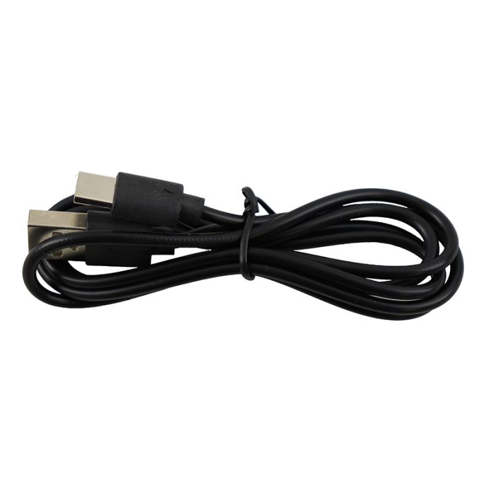 Moderne oplaadbare wandlamp zwart, Rodigo, 1W, 3000K LED, IP44