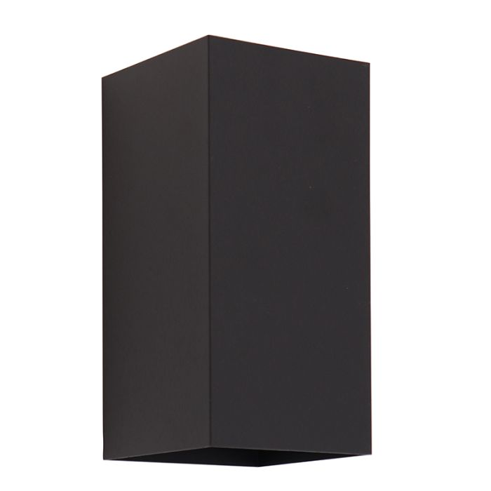 Moderne up down wandlamp zwart, Dion, IP65