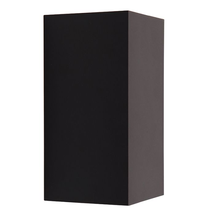Moderne up down wandlamp zwart, Dion, IP65