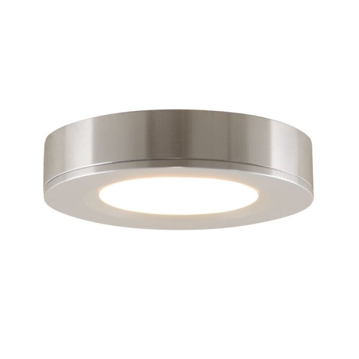 Ronde keukenkast lamp zilver, Sana