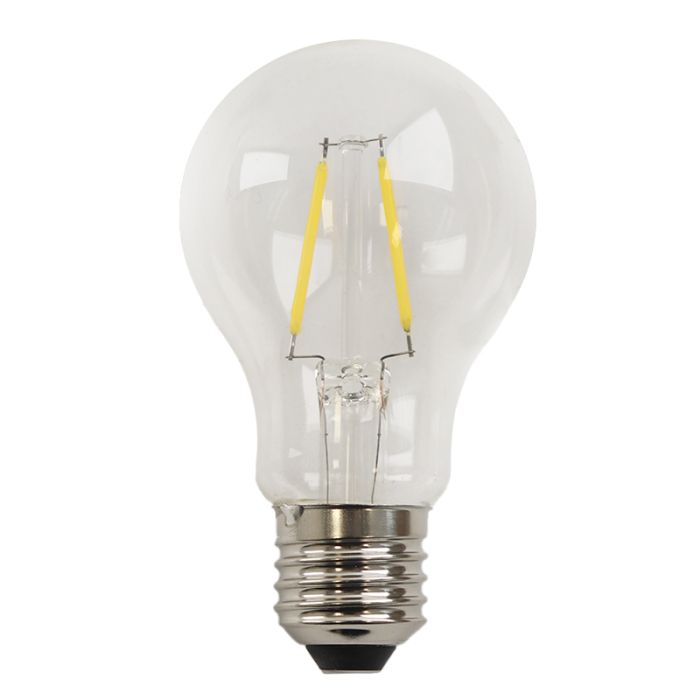 Dimbare Olucia E27 LED filament lamp Yona, A60, 2W, 2700K