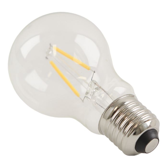 Dimbare Olucia E27 LED filament lamp Yona, A60, 2W, 2700K
