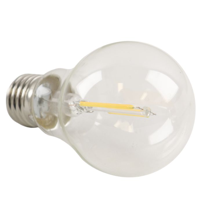 Dimbare Olucia E27 LED filament lamp Yona, A60, 2W, 2700K