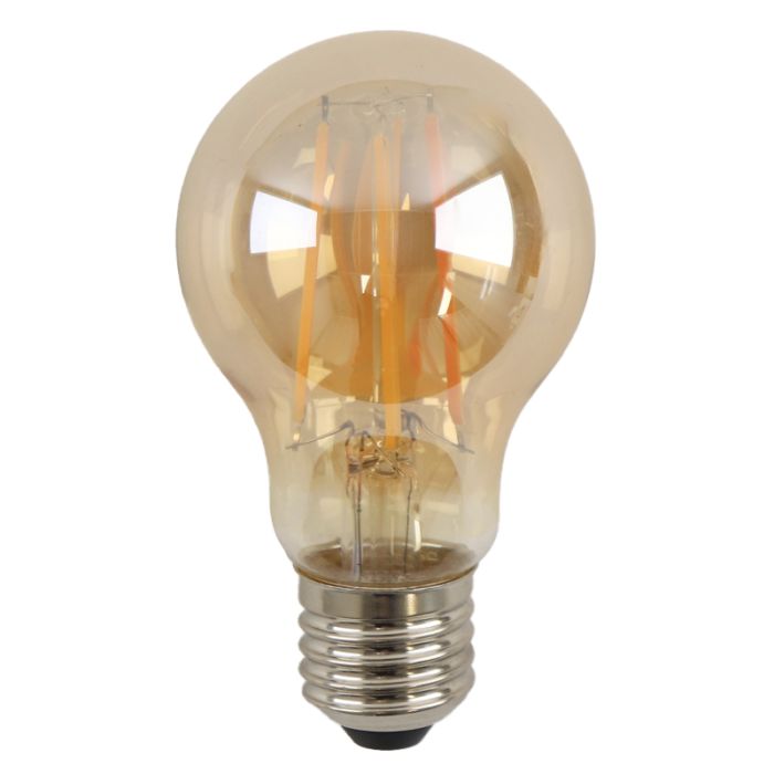 Olucia Smart LED lamp E27 Yona, amber, A60, 5W, dim to warm