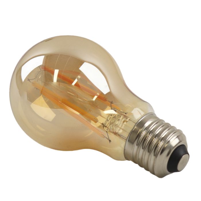 Olucia Smart LED lamp E27 Yona, amber, A60, 5W, dim to warm