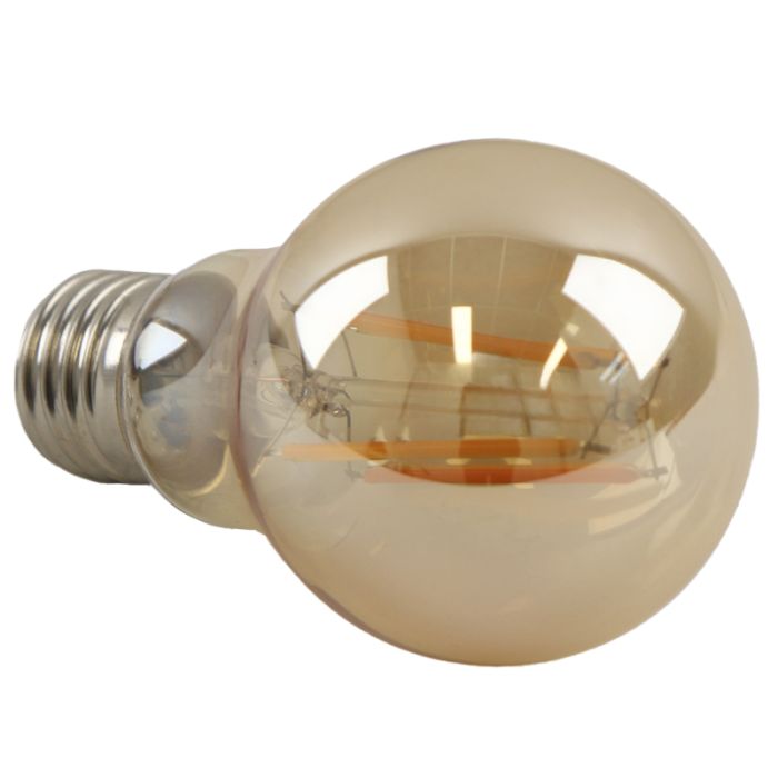 Olucia Smart LED lamp E27 Yona, amber, A60, 5W, dim to warm