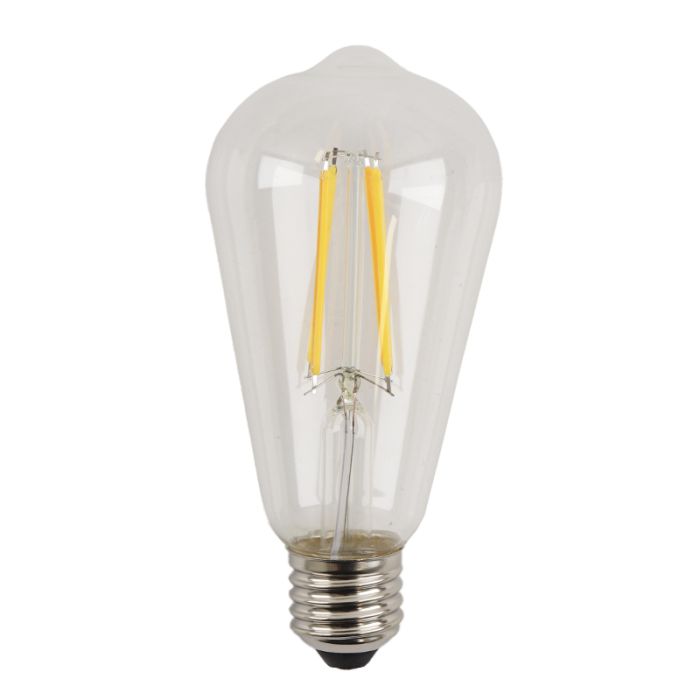 Olucia Smart LED lamp E27 Deco, 5W, dim to warm