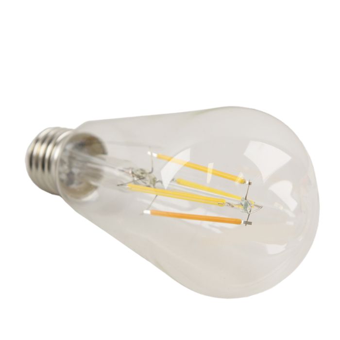 Olucia Smart LED lamp E27 Deco, 5W, dim to warm