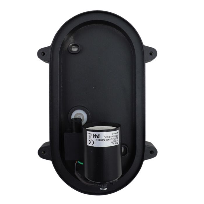 Industriële buitenlamp zwart, Luce, IP44