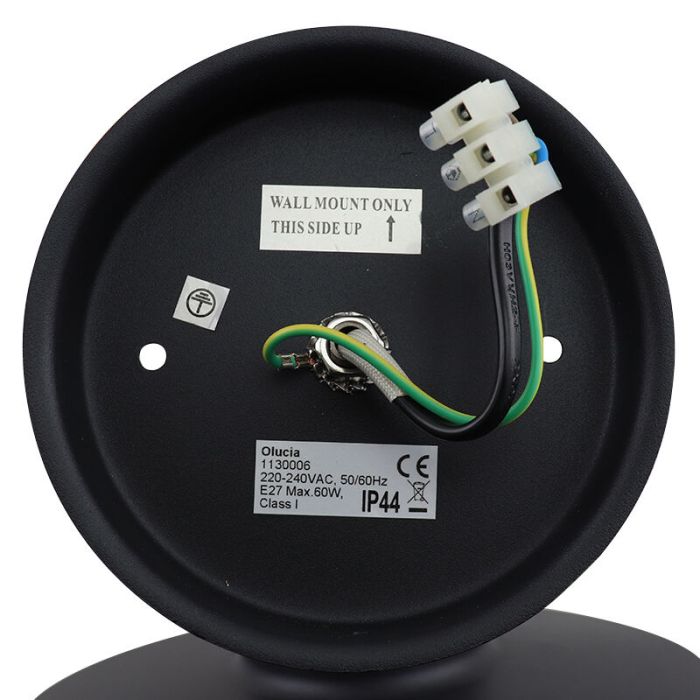 Klassieke buitenlamp zwart, Maxx, IP44