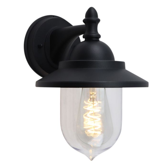 Klassieke buitenlamp zwart, Tariq, IP44