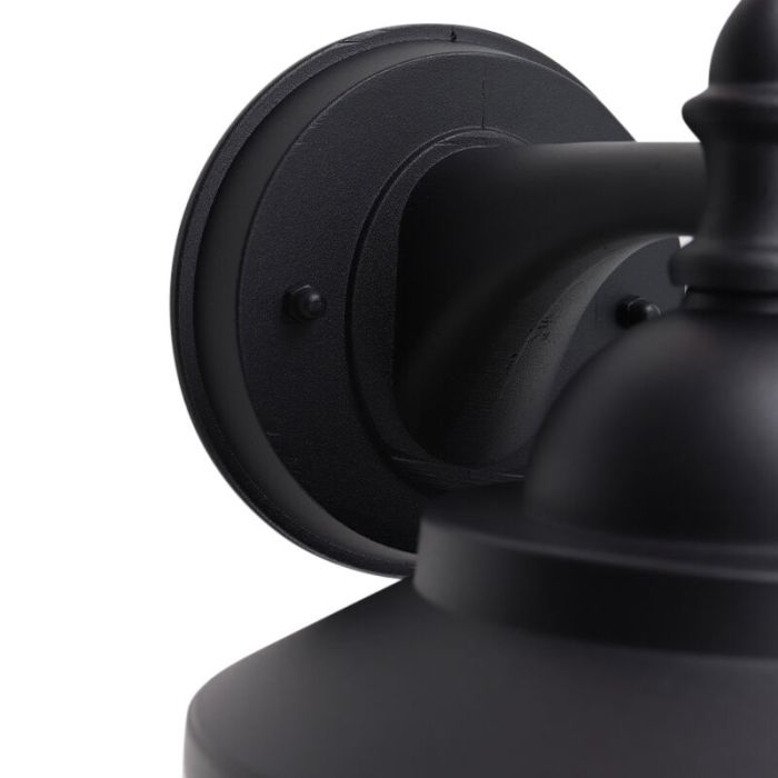 Klassieke buitenlamp zwart, Tariq, IP44