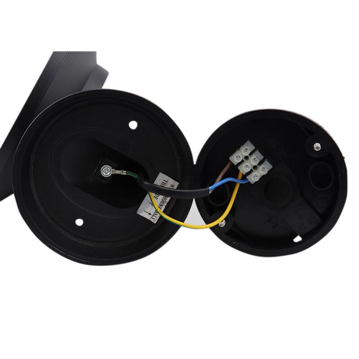 Klassieke buitenlamp zwart, Tariq, IP44