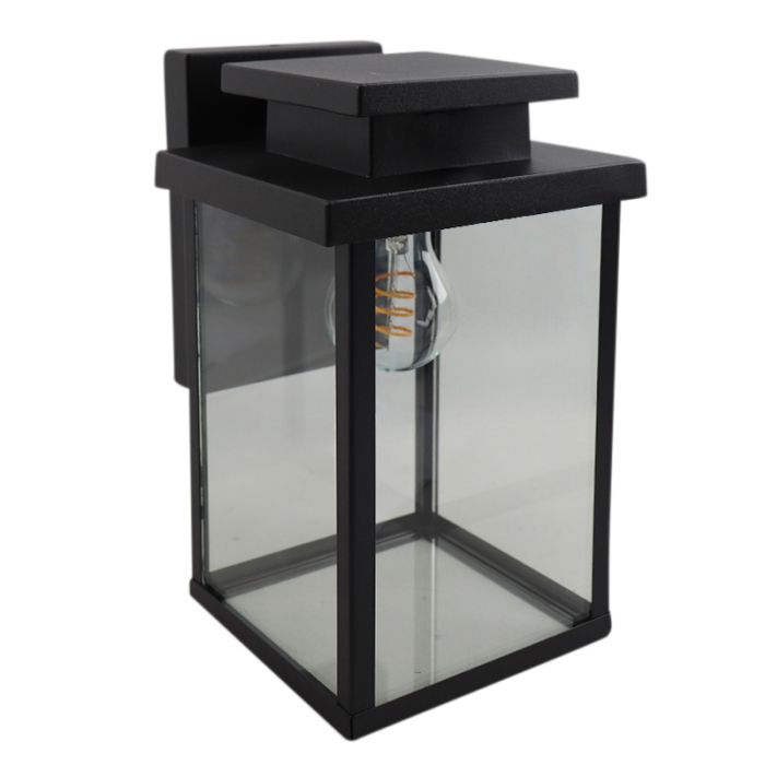 Moderne buitenlamp zwart, Jesca, IP44