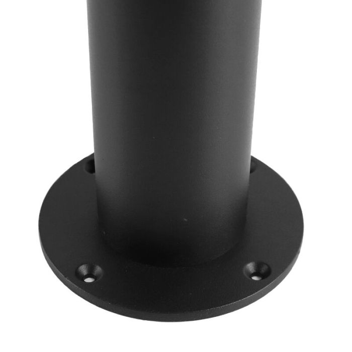 Zwarte moderne buitenlamp, Clevor 2L, aluminium, IP44