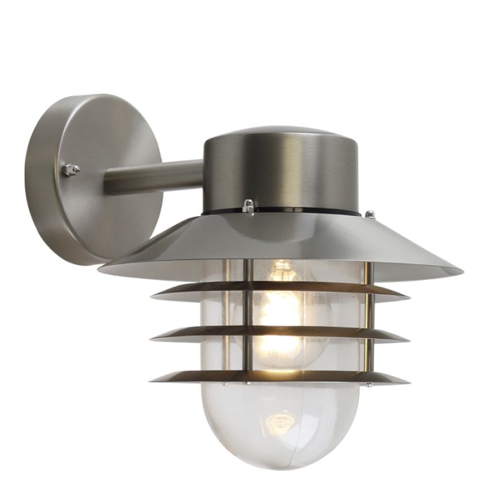 Rvs buitenlamp zilver, Felice, IP44