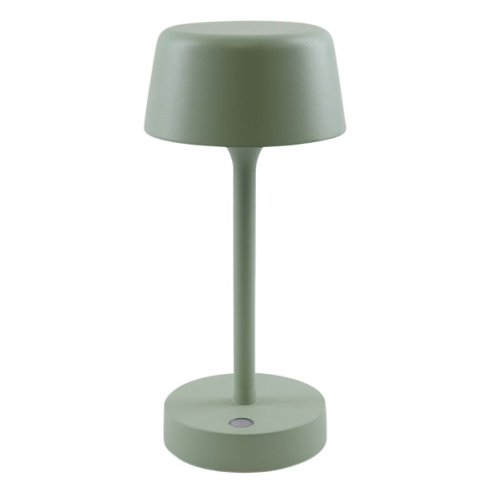 Moderne buiten tafellamp groen, Emily, 3W, 3000K LED, IP44, 3-staps dimbaar