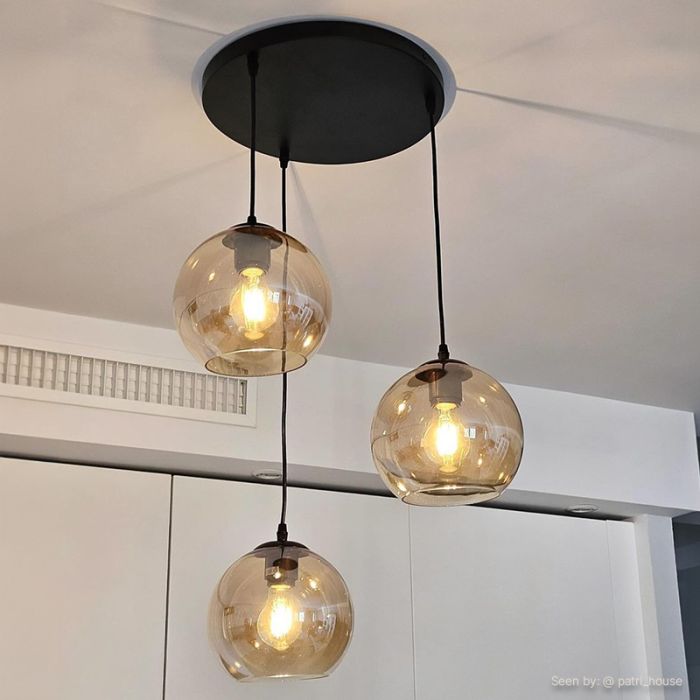 Design hanglamp amber, Giada