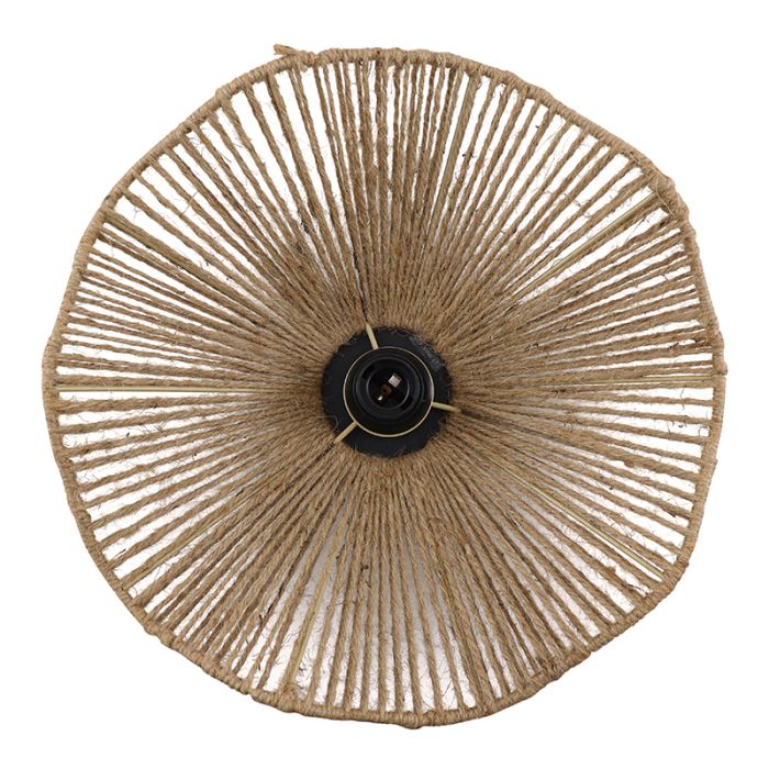 Landelijke plafondlamp bruin, Annelot