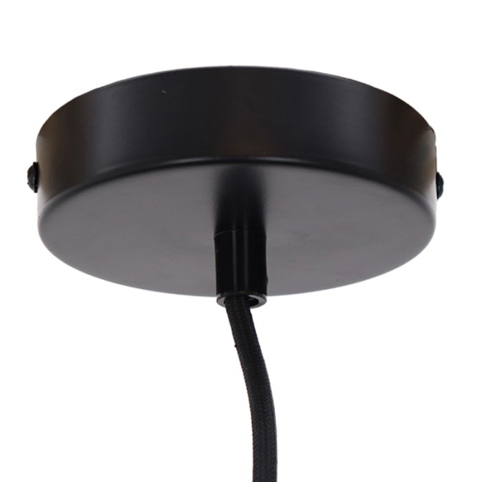 Papieren hanglamp bruin, Daisy