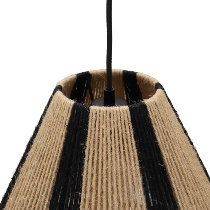 Landelijke hanglamp bruin, Holly