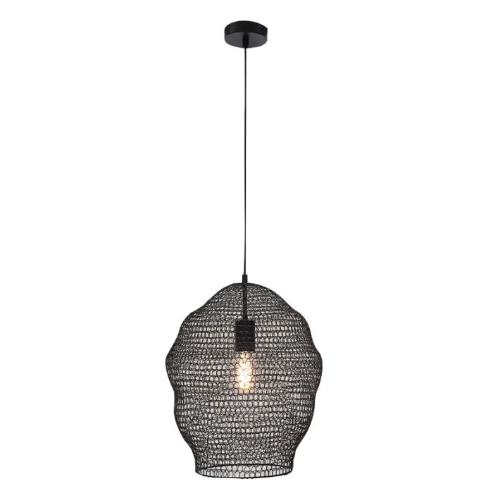 Design hanglamp zwart, Sep