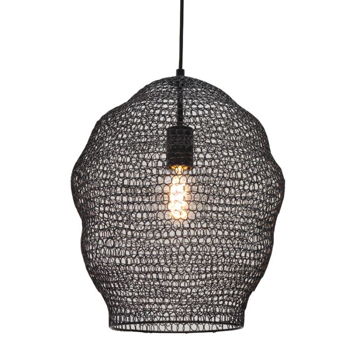 Design hanglamp zwart, Sep