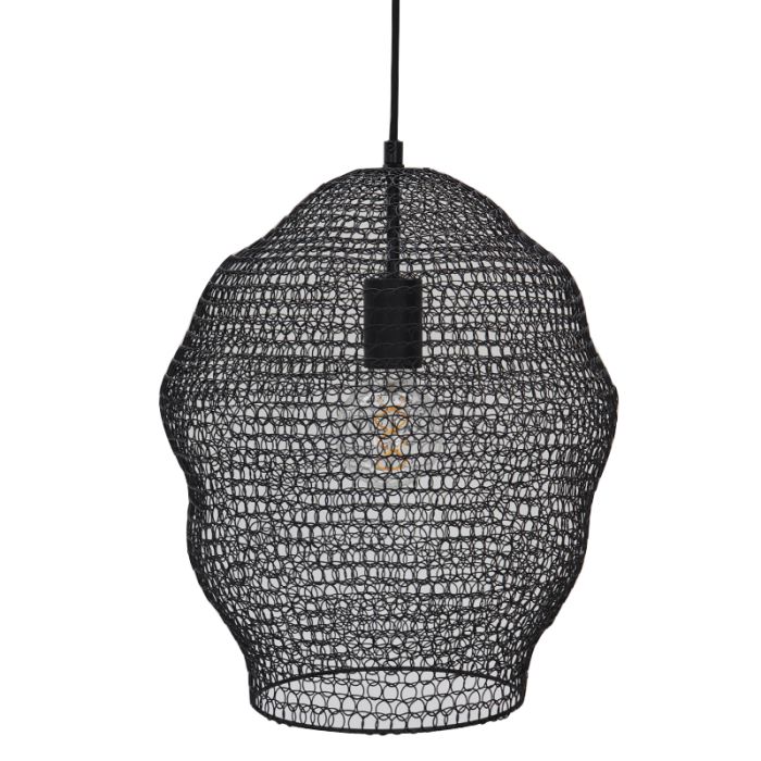 Design hanglamp zwart, Sep