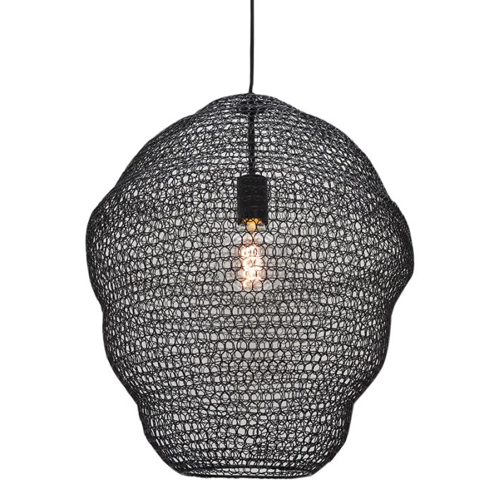 Design hanglamp zwart, Sep