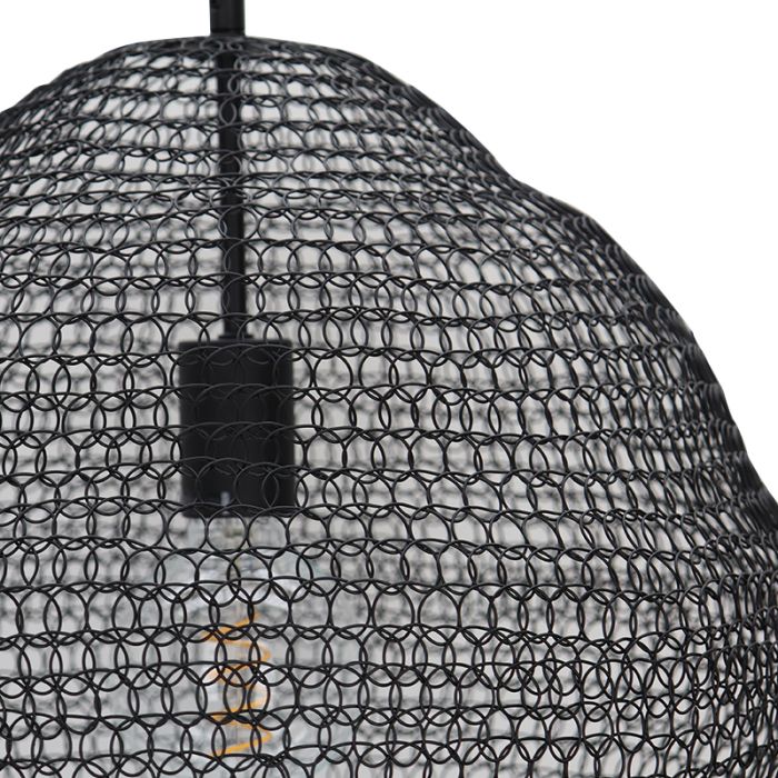 Design hanglamp zwart, Sep
