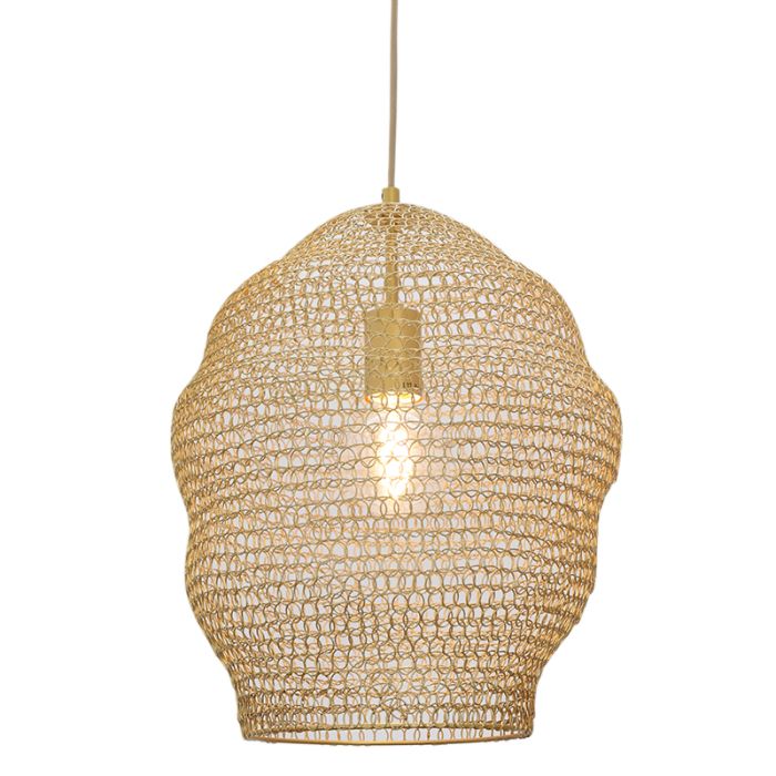 Design hanglamp goud, Sep