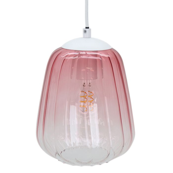 Design hanglamp roze, Sue