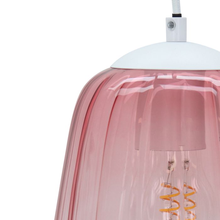 Design hanglamp roze, Sue