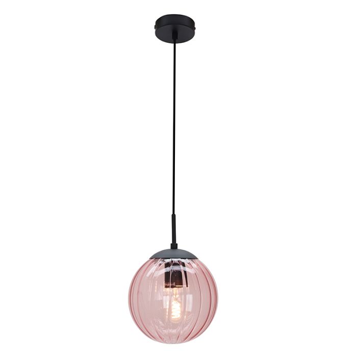 Retro hanglamp roze, Rifka