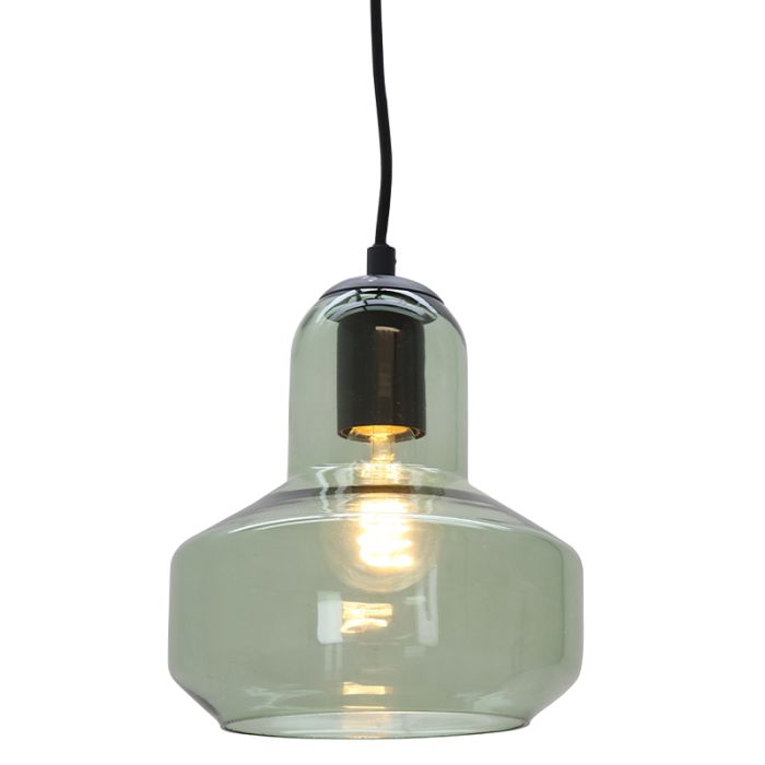 Design hanglamp groen, Sabina