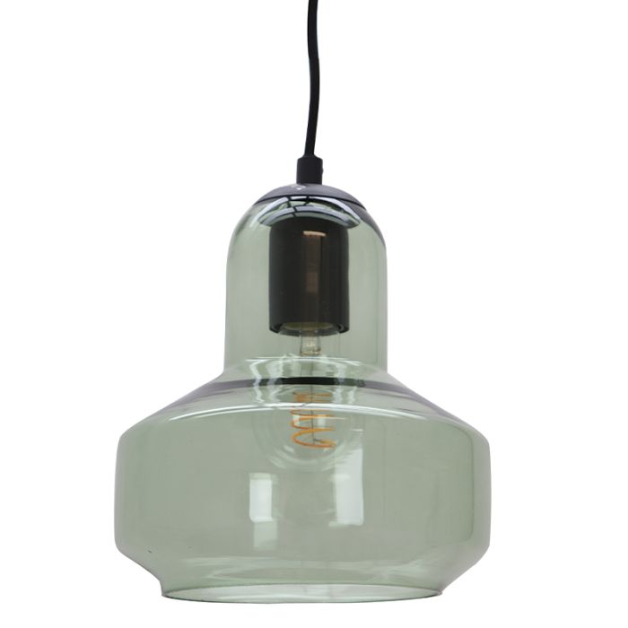 Design hanglamp groen, Sabina