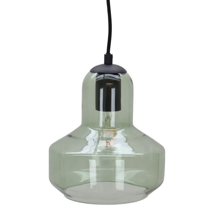 Design hanglamp groen, Sabina