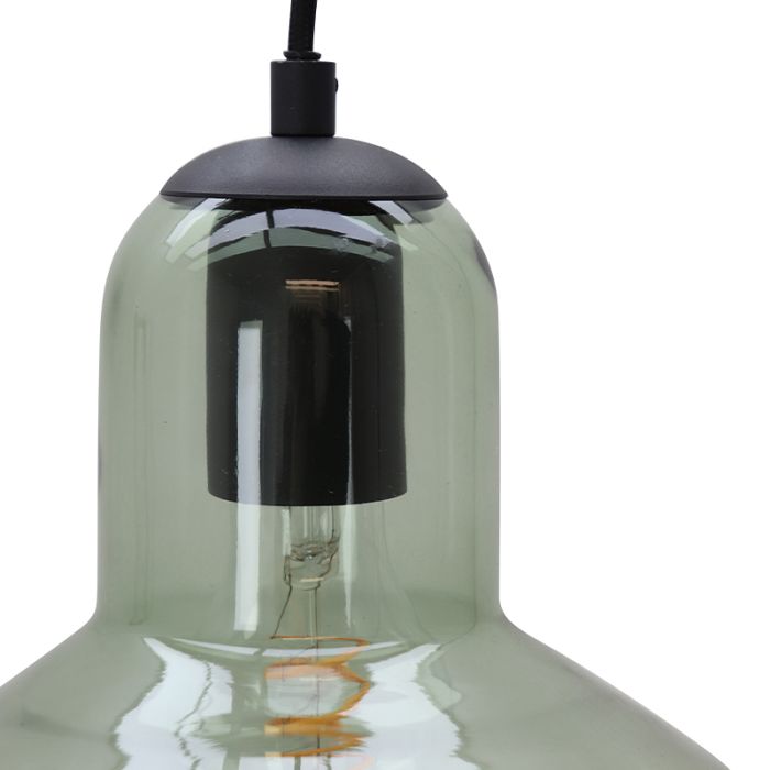 Design hanglamp groen, Sabina