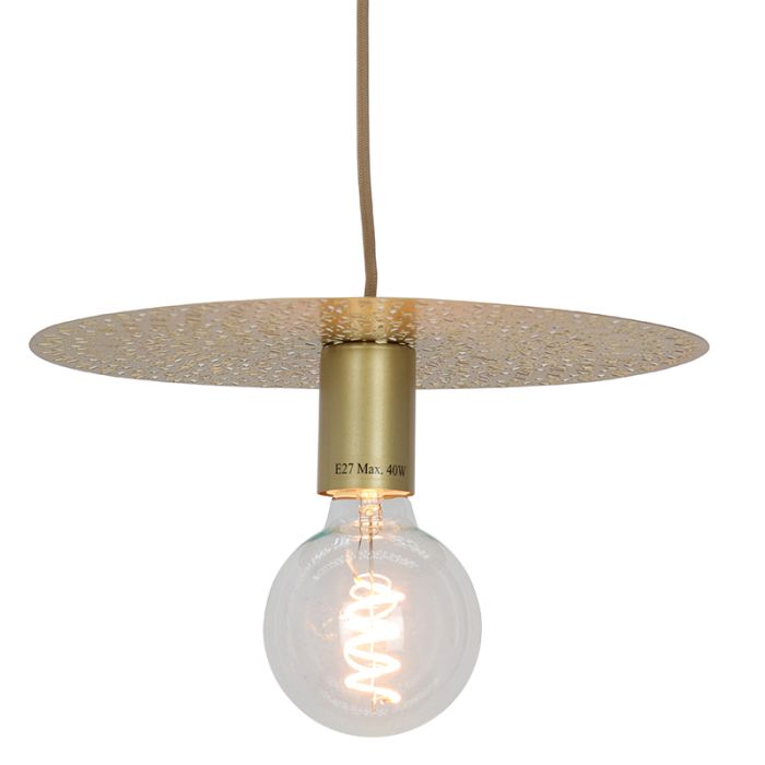 Design hanglamp messing, Sienna
