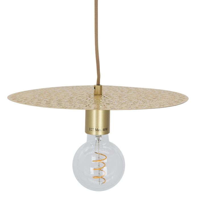 Design hanglamp messing, Sienna