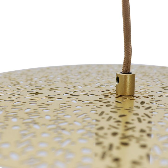 Design hanglamp messing, Sienna