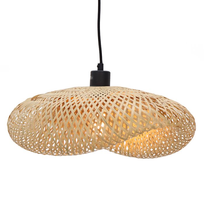 Bamboe hanglamp bruin, Sezen