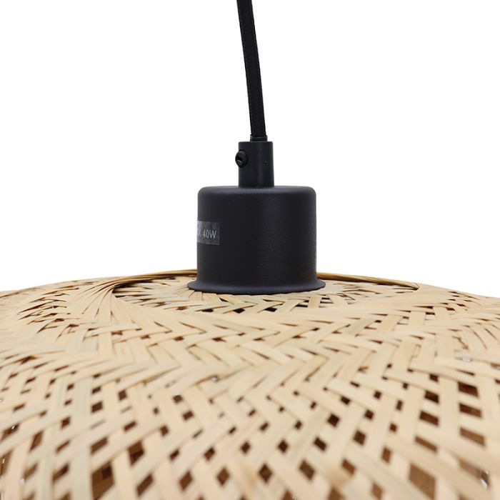Bamboe hanglamp bruin, Sezen