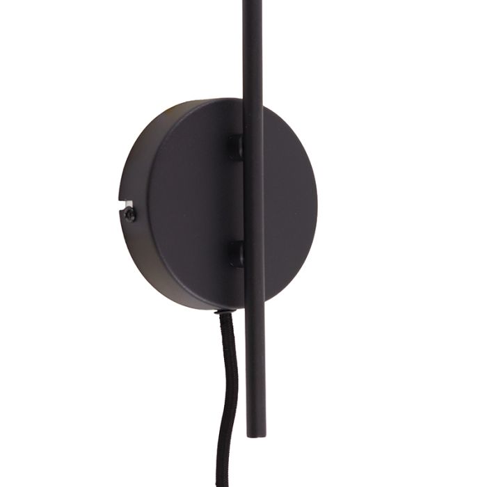 Design wandlamp amber, Giada, met schakelaar