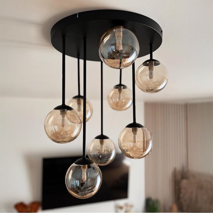 Design plafondlamp amber, Stacy